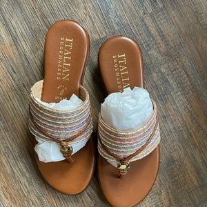 Italian shoemakers summer sandals.